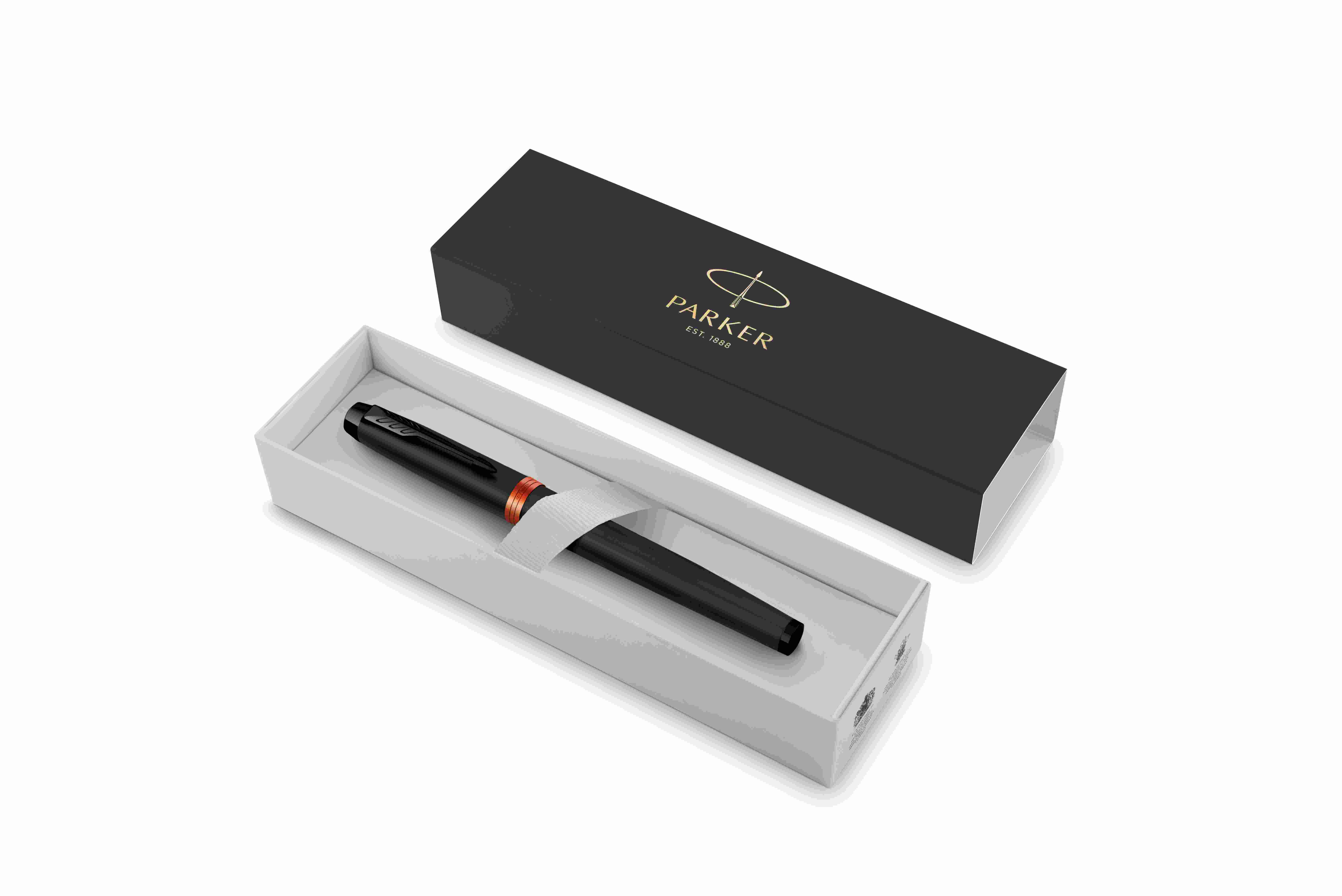 Pióro wieczne Parker IM Professionals Flame Orange Ring BT F GB 2172943